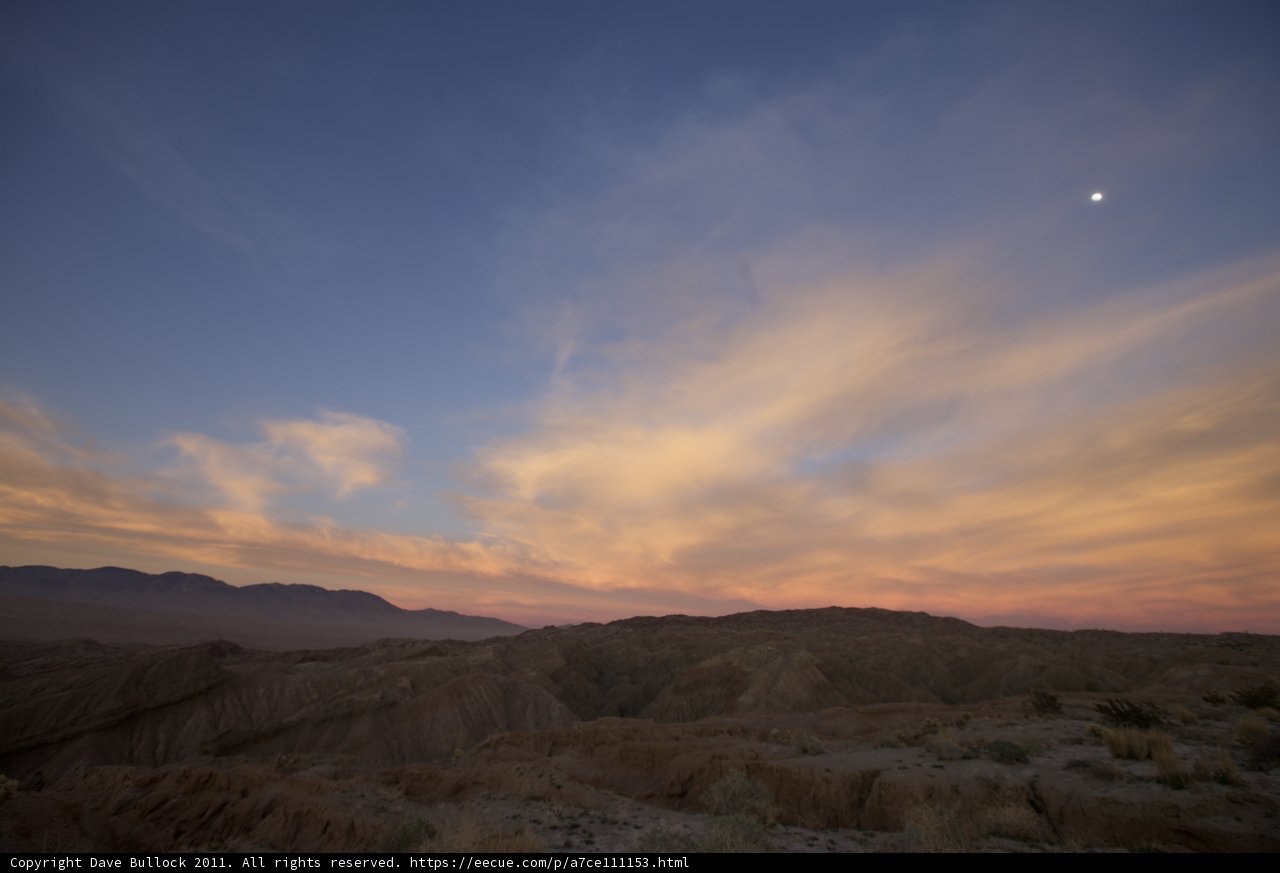 Desert Moonrise
