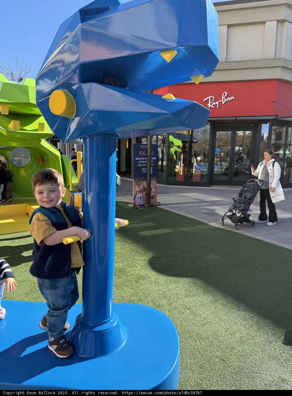Sunny Playtime at Broadway Plaza