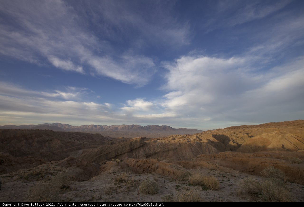 Panoramic View of the Badlands