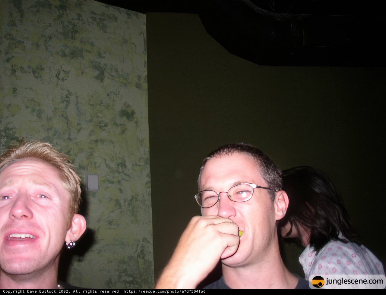 Andrew T Enjoying a Banana