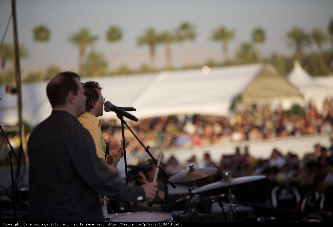 Music Duo Entertaining the Crowd at Coachella