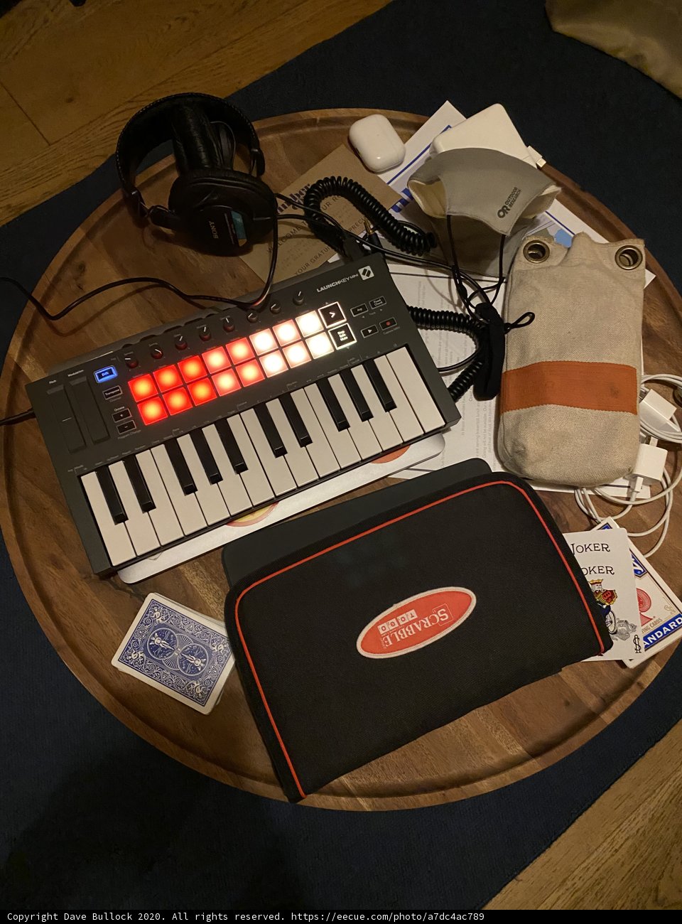 Musical Setup for Piano Practice