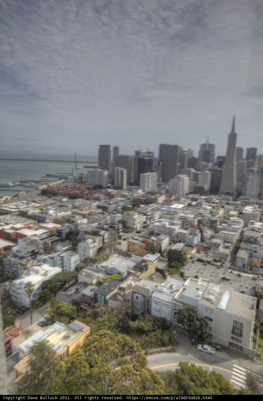 Skyscraper Cityscape Overlooking the Ocean