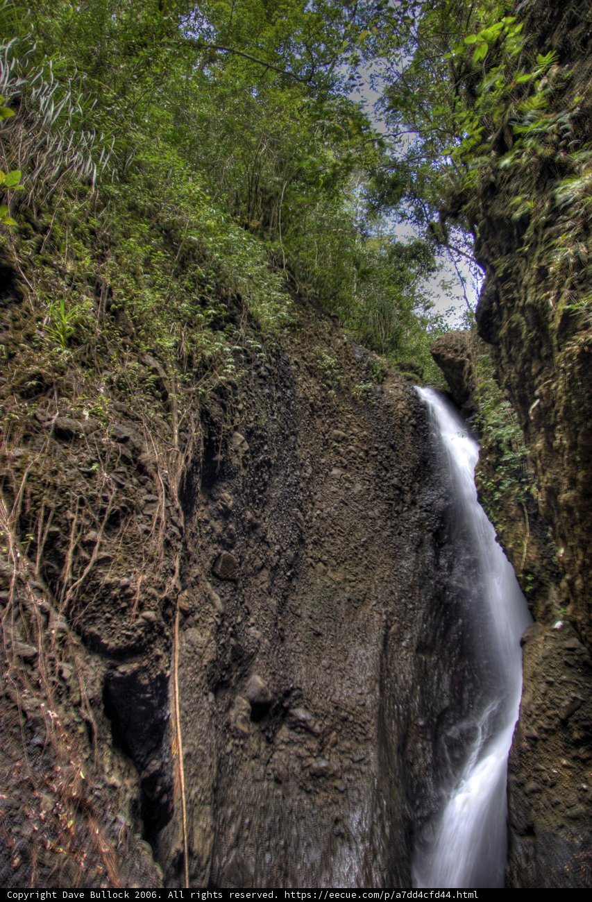 Majestic Waterfall in the Heart of the Woods