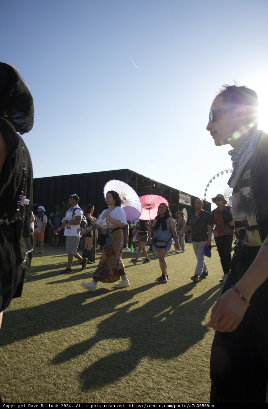 Festival Vibes: Sunny Afternoon at Coachella 2024