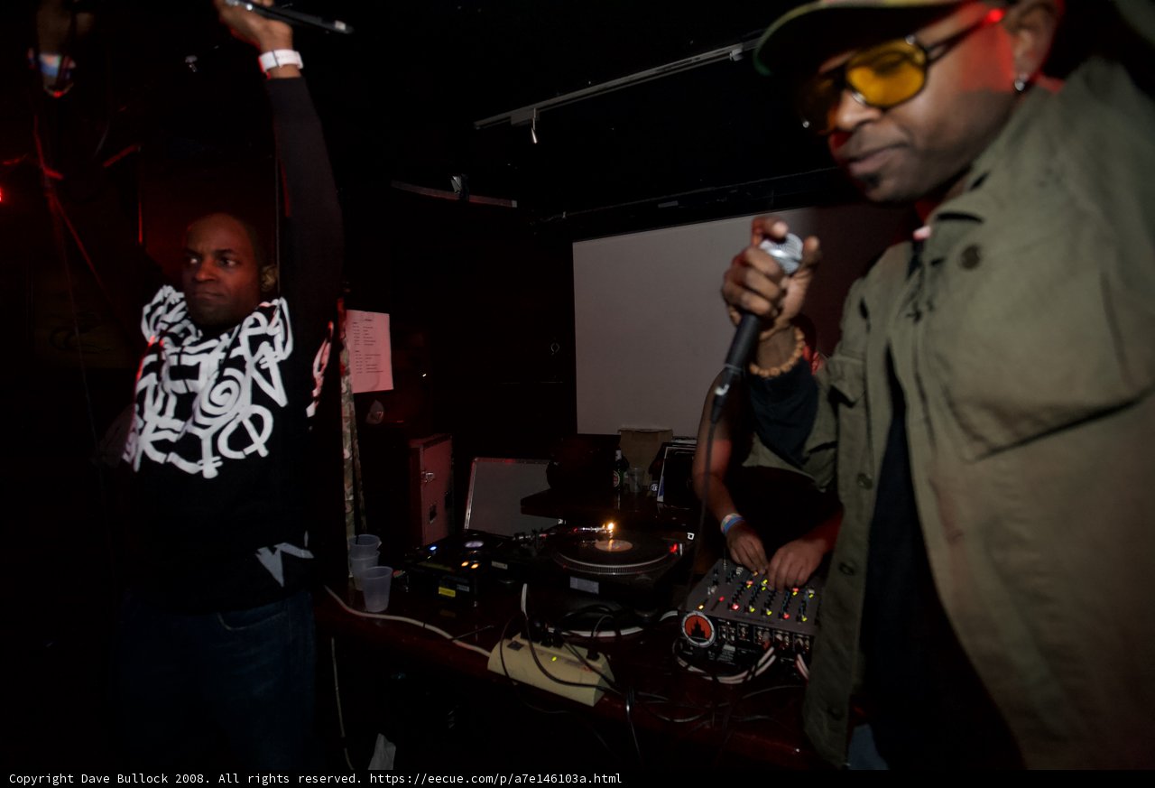 MC Q Rocking the Mic