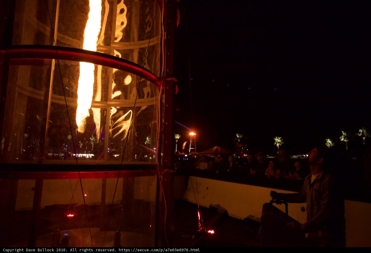 Fiery Glass Tube