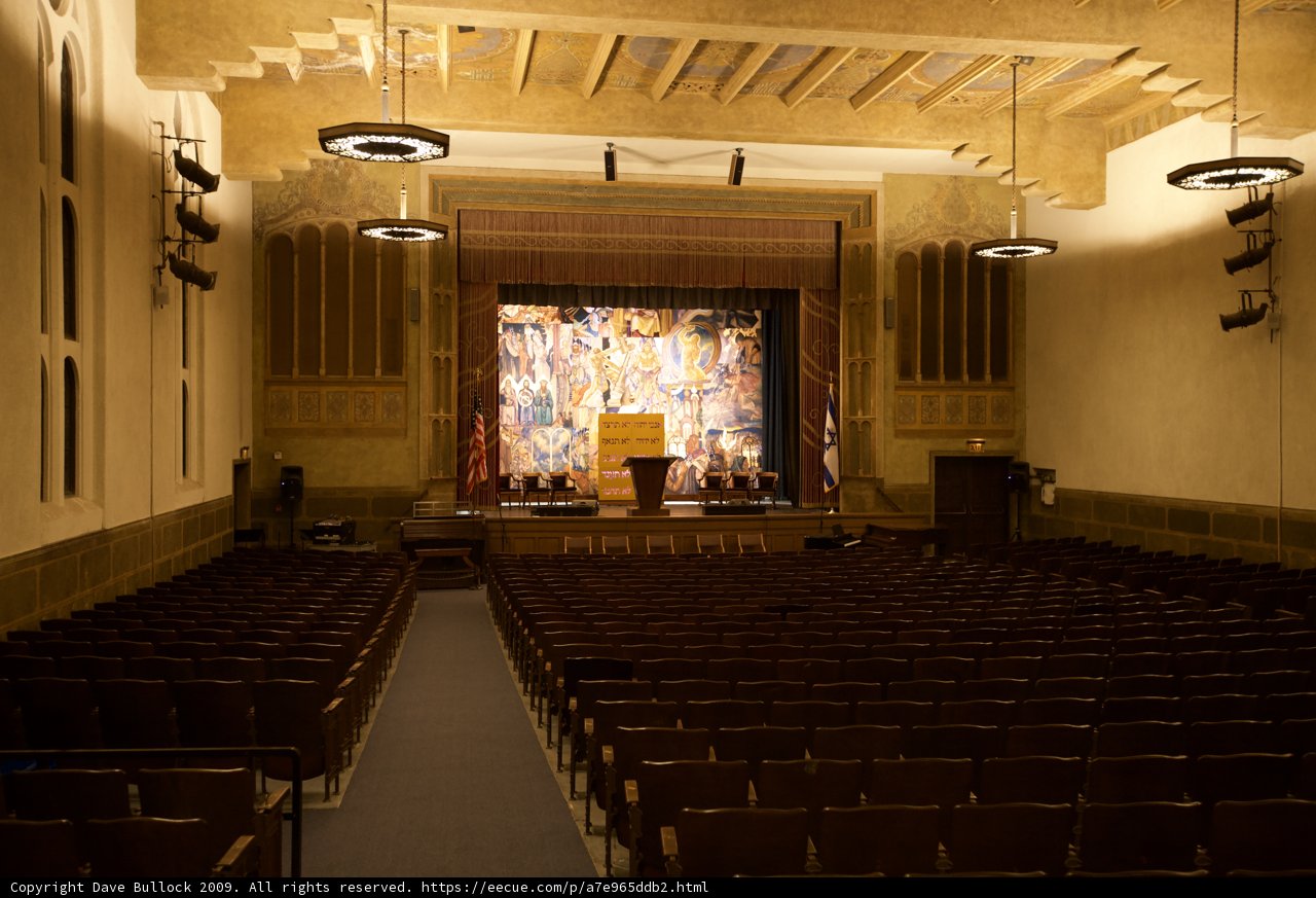 Majestic Hall with a Stunning Painting