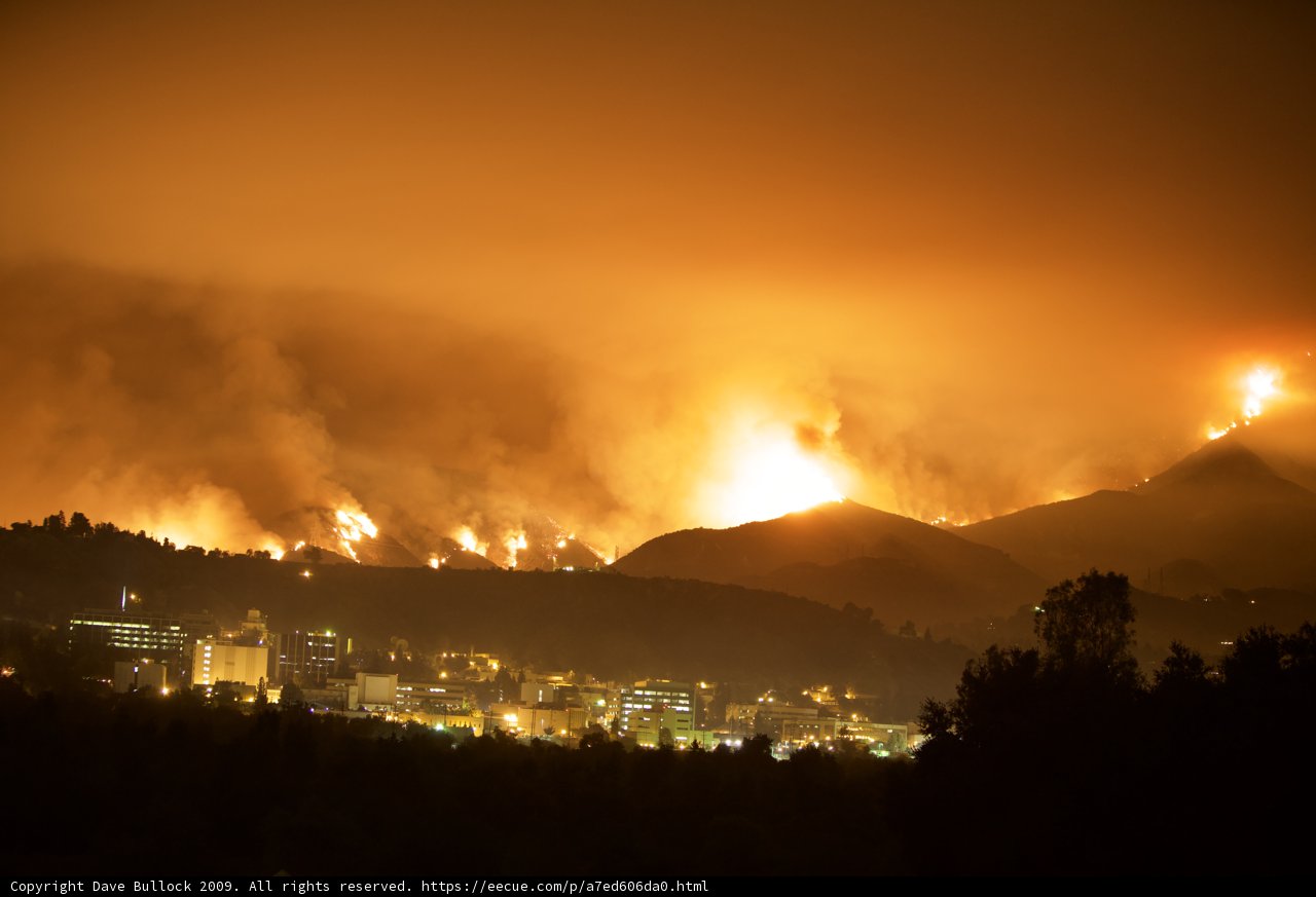 Blaze in the Hills