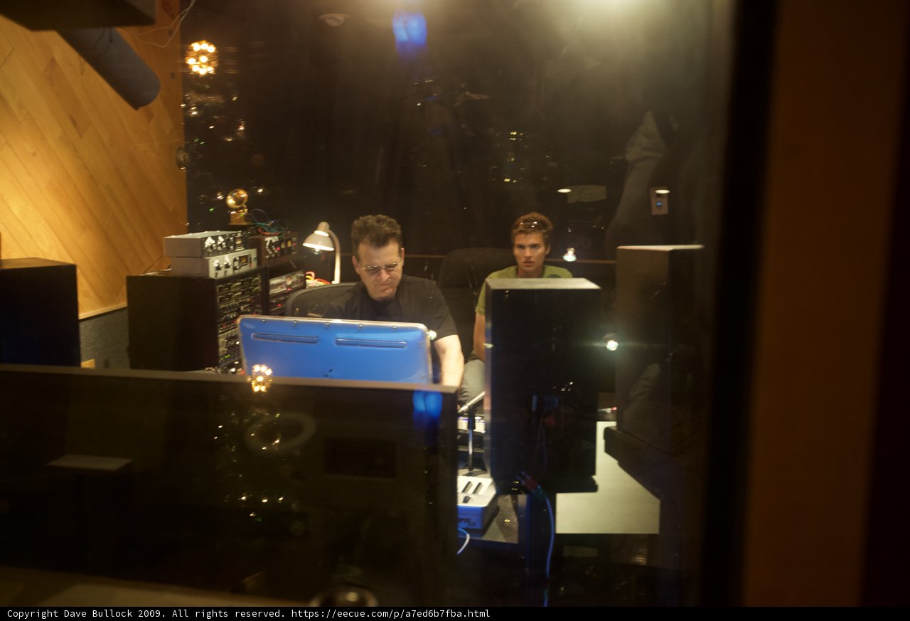 Recording Magic in Progress