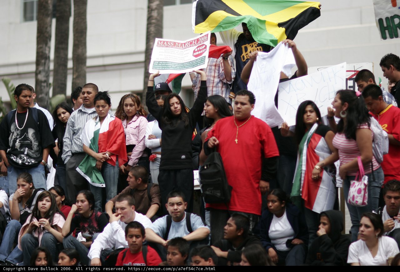 School Walkout in Remembrance of Tupac Shakur