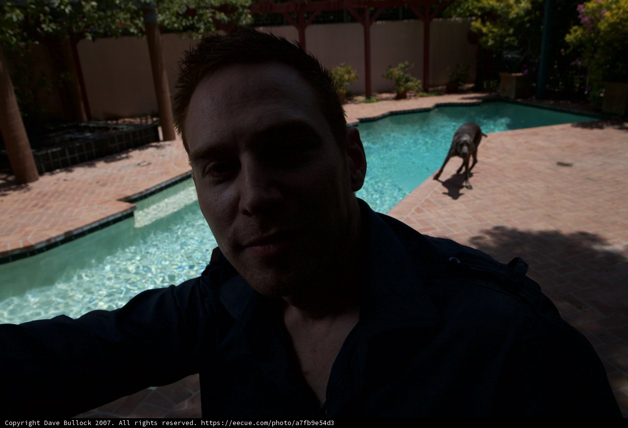 Selfie by the Pool