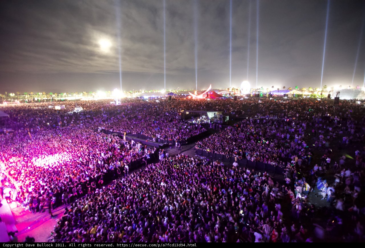 Lighting Up the Night at Coachella