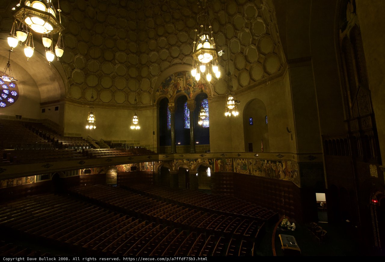 Majestic Interior of a Church with a Magnificent Dome