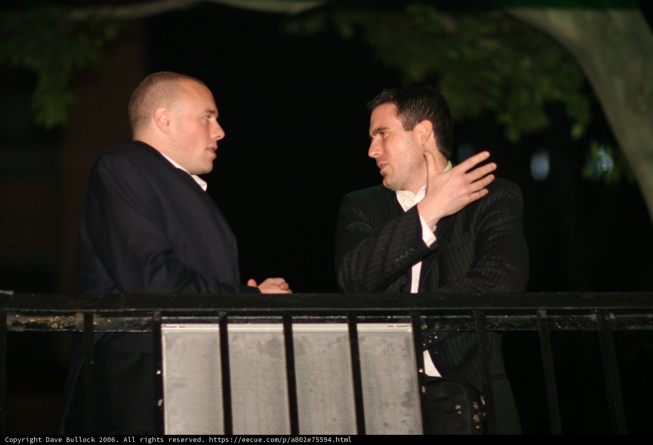 Balcony Conversation