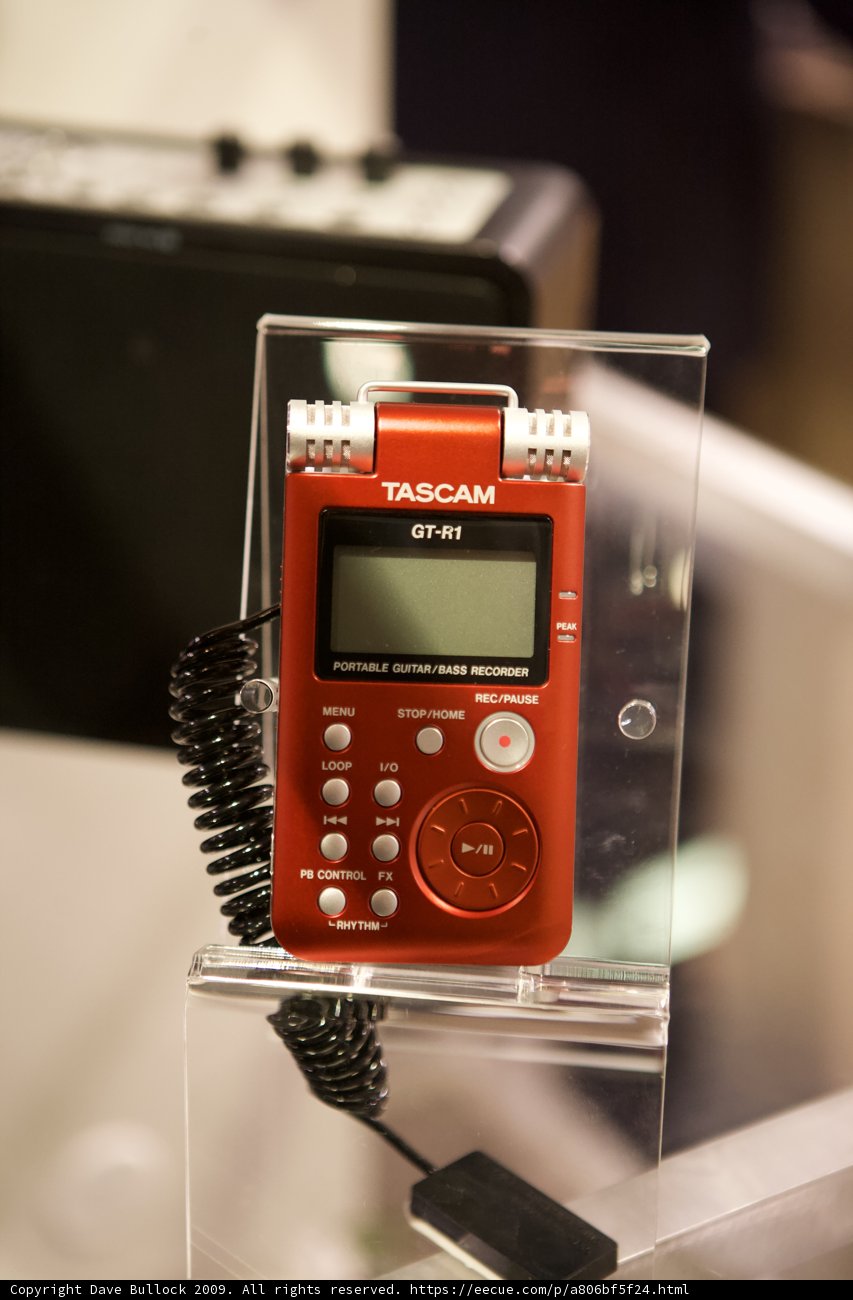 The Red Recorder on Display