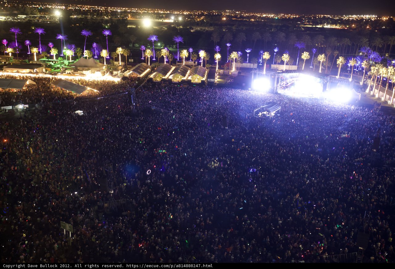 Night Lights at Coachella
