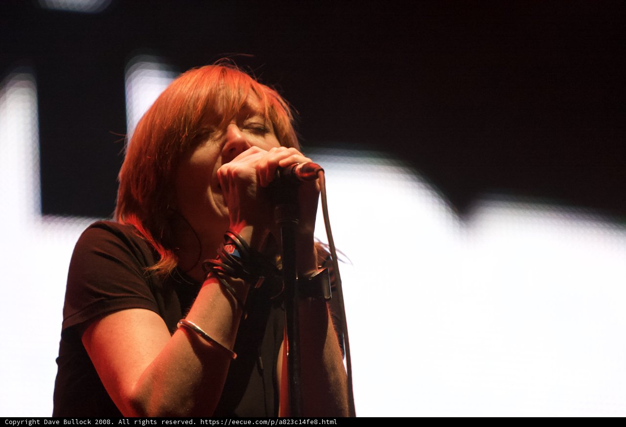 Red-haired Singer Rocks Coachella Stage
