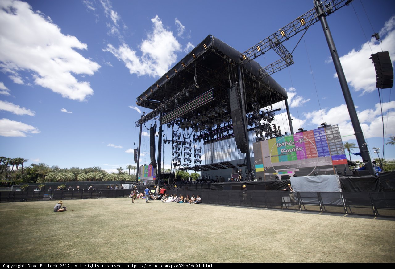 Coachella Stage Crowd