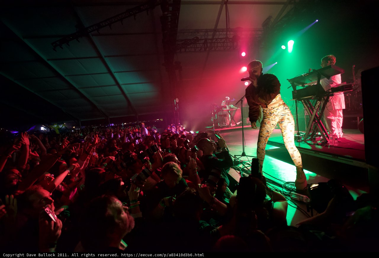 The Rockstar Takes Coachella Stage