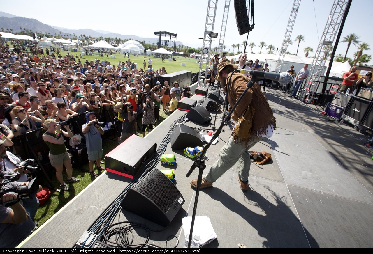 Leonard Whiting Rocks Coachella Stage