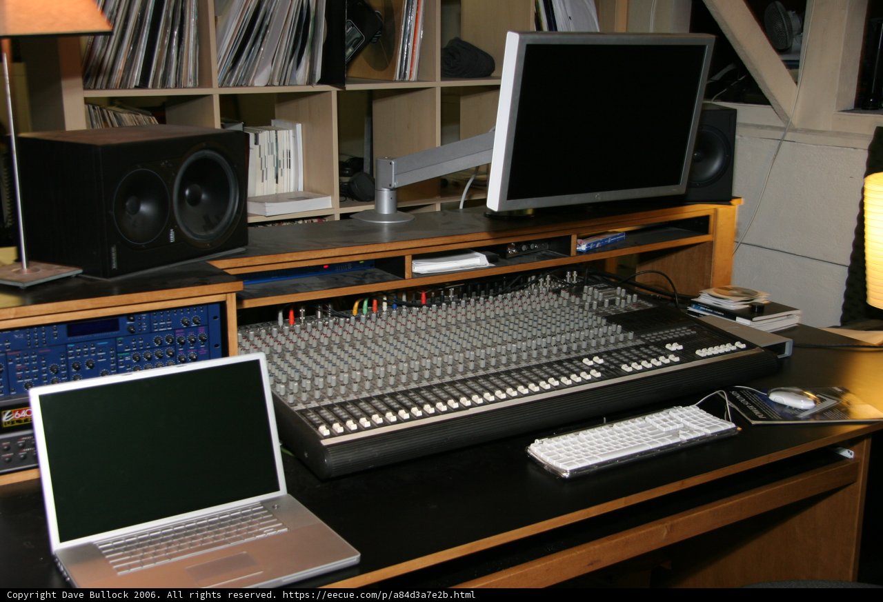 Sleek Black Desktop Setup