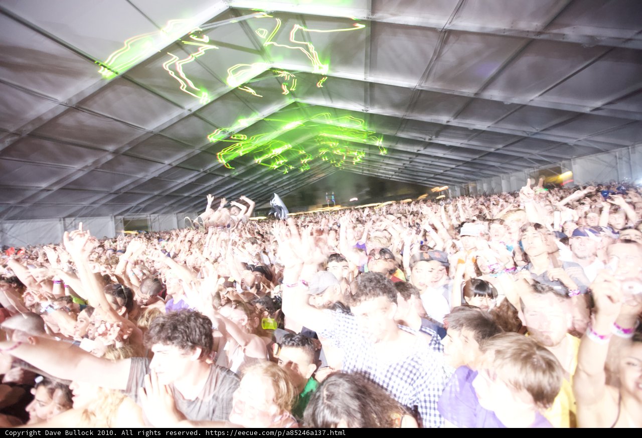Excitement at Coachella Music Festival