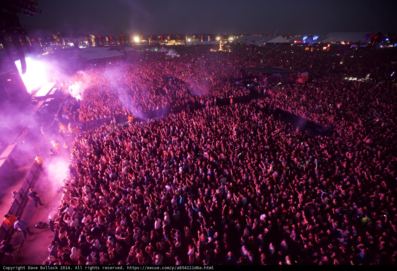 Smoky Nightlife at Coachella