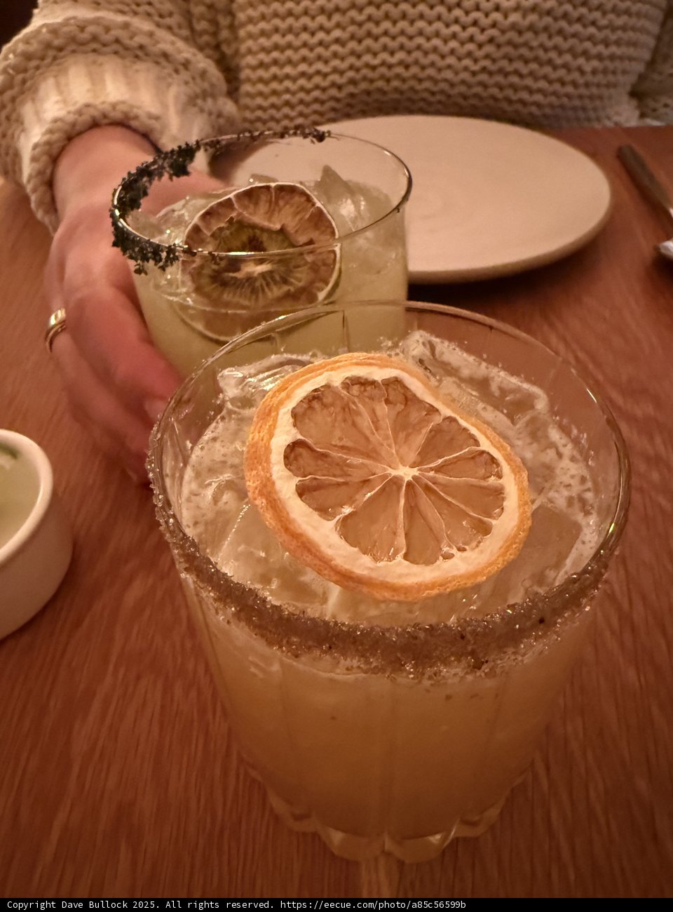 Citrus Delight at Dusk