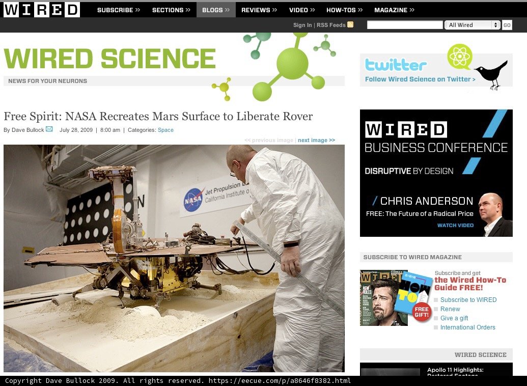 Brad Pitt showcases NASA's Mars mission document