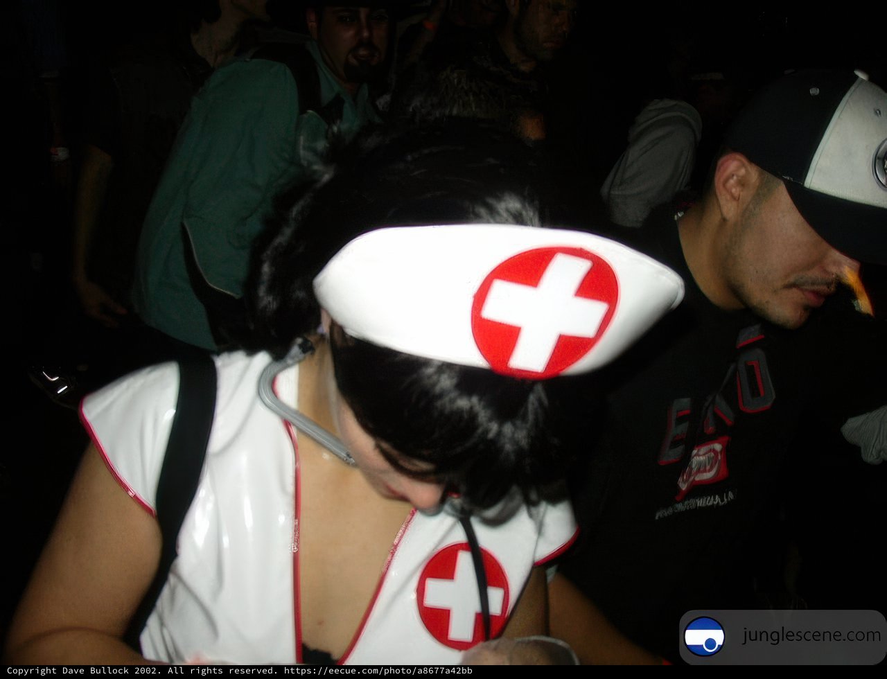 Cross on Her Head