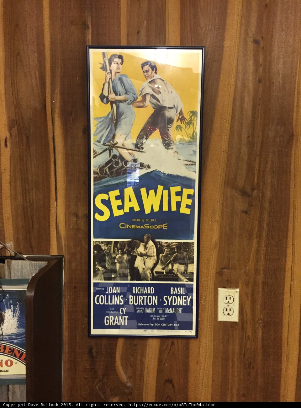Vintage Sea Wife Movie Poster
