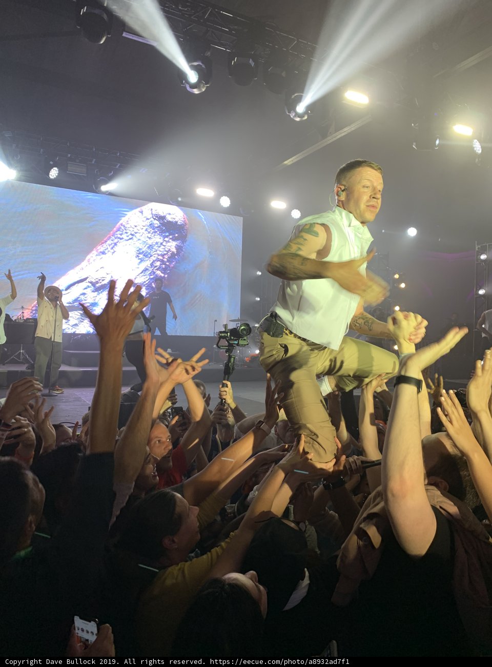 Macklemore Rocks the Crowd