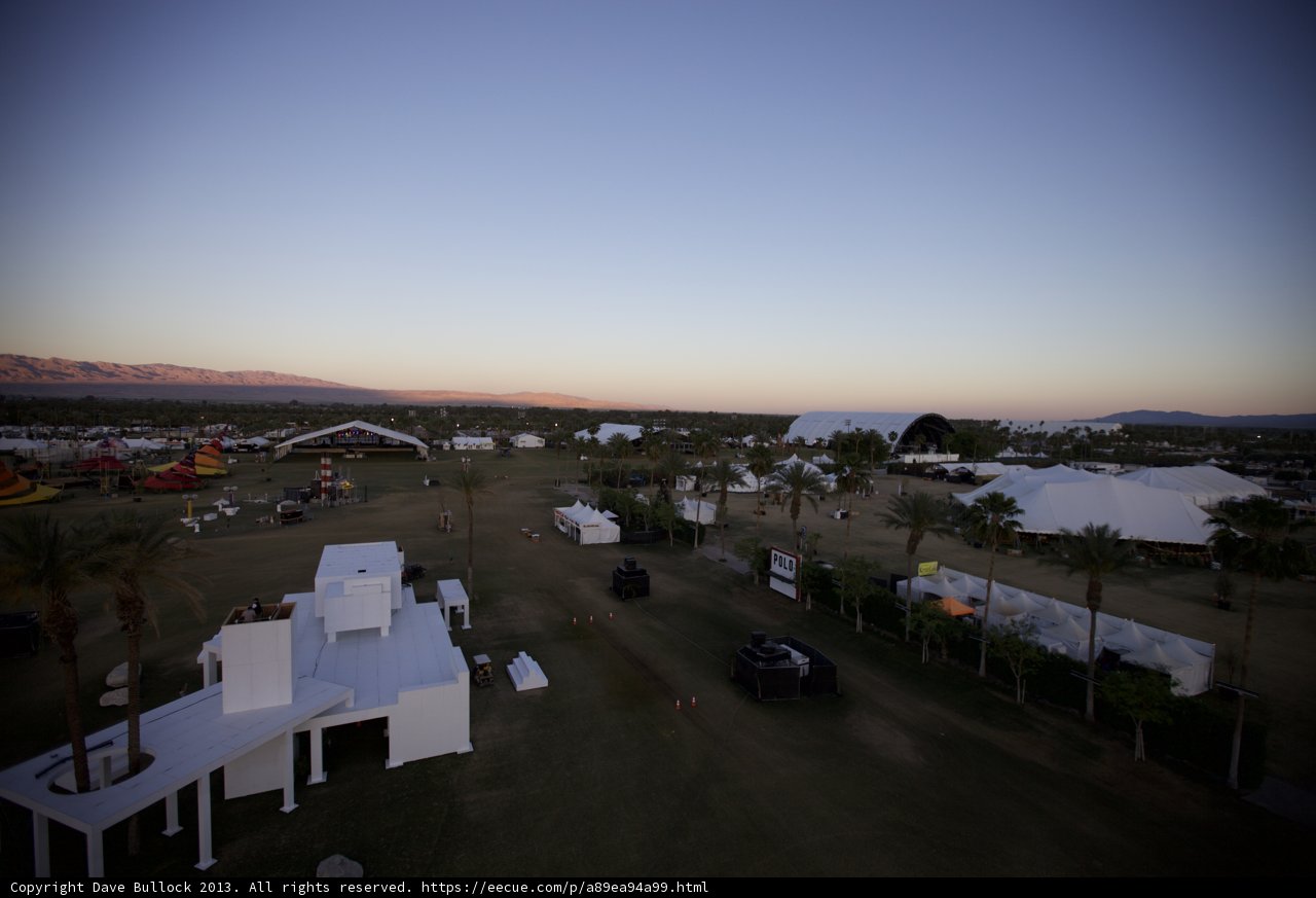 Camping and Cars at Coachella