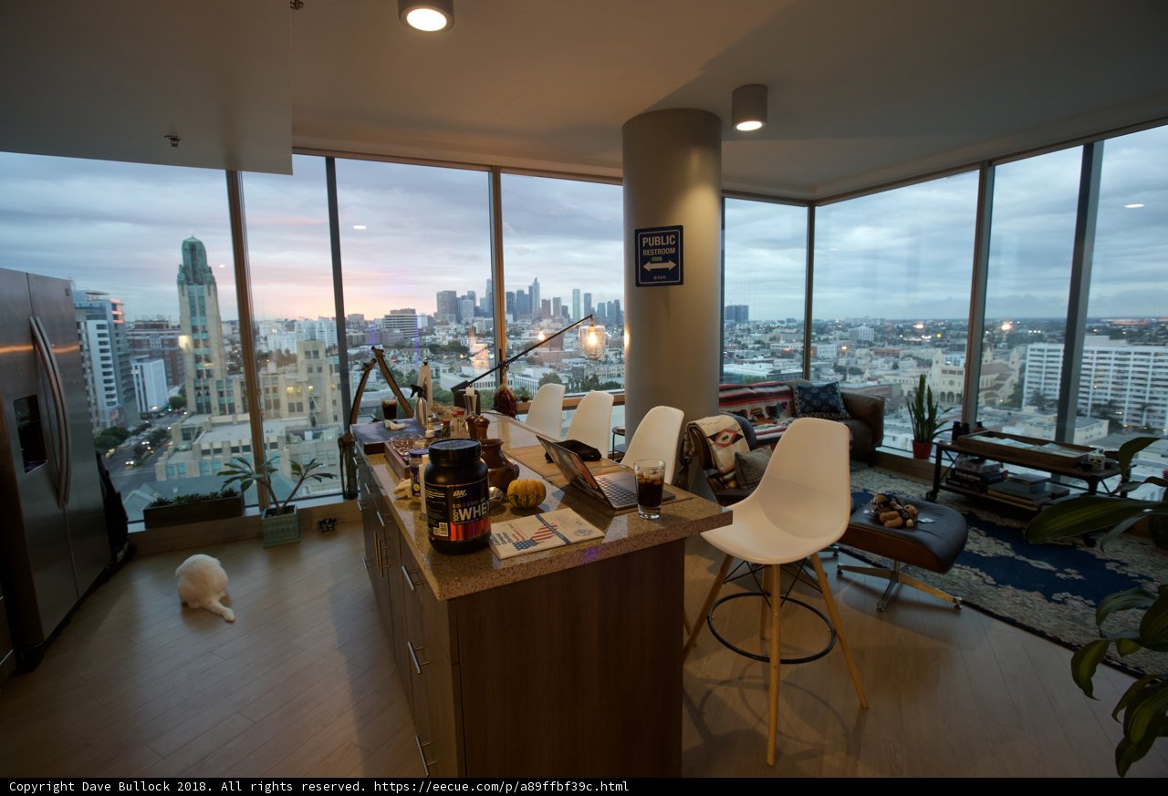 A Stunning View of the City from Our Living Room