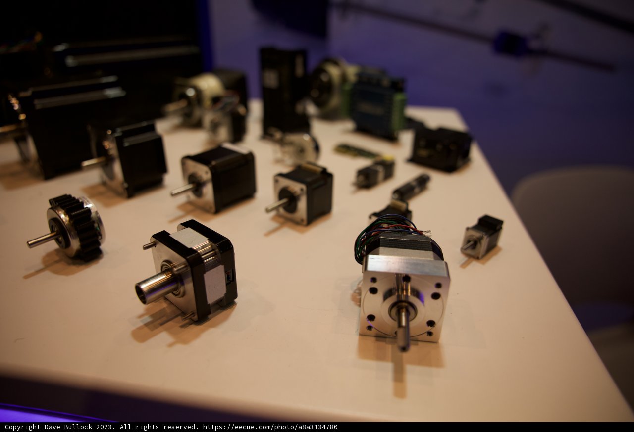Motor Showcase at the 2023 Robobusiness Conference & Expo