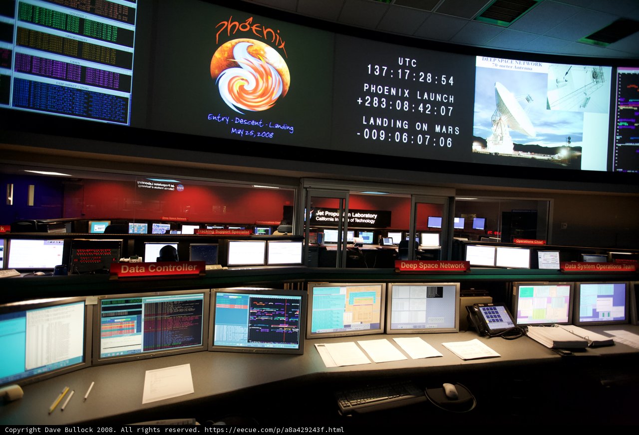 In Control at NASA Space Center