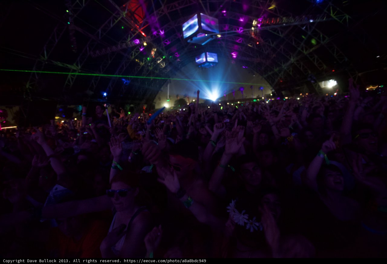 Coachella Crowd Goes Wild