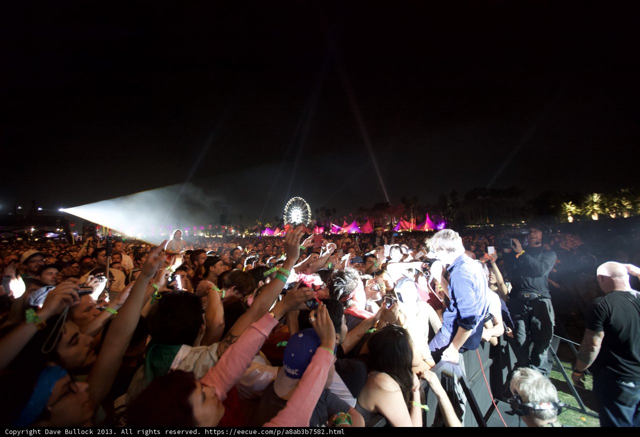 Crowd Rocking at Coachella