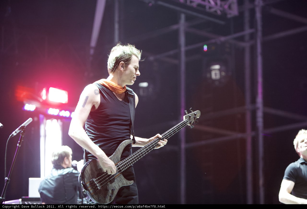 Bassist Jamming Out with Fellow Musicians