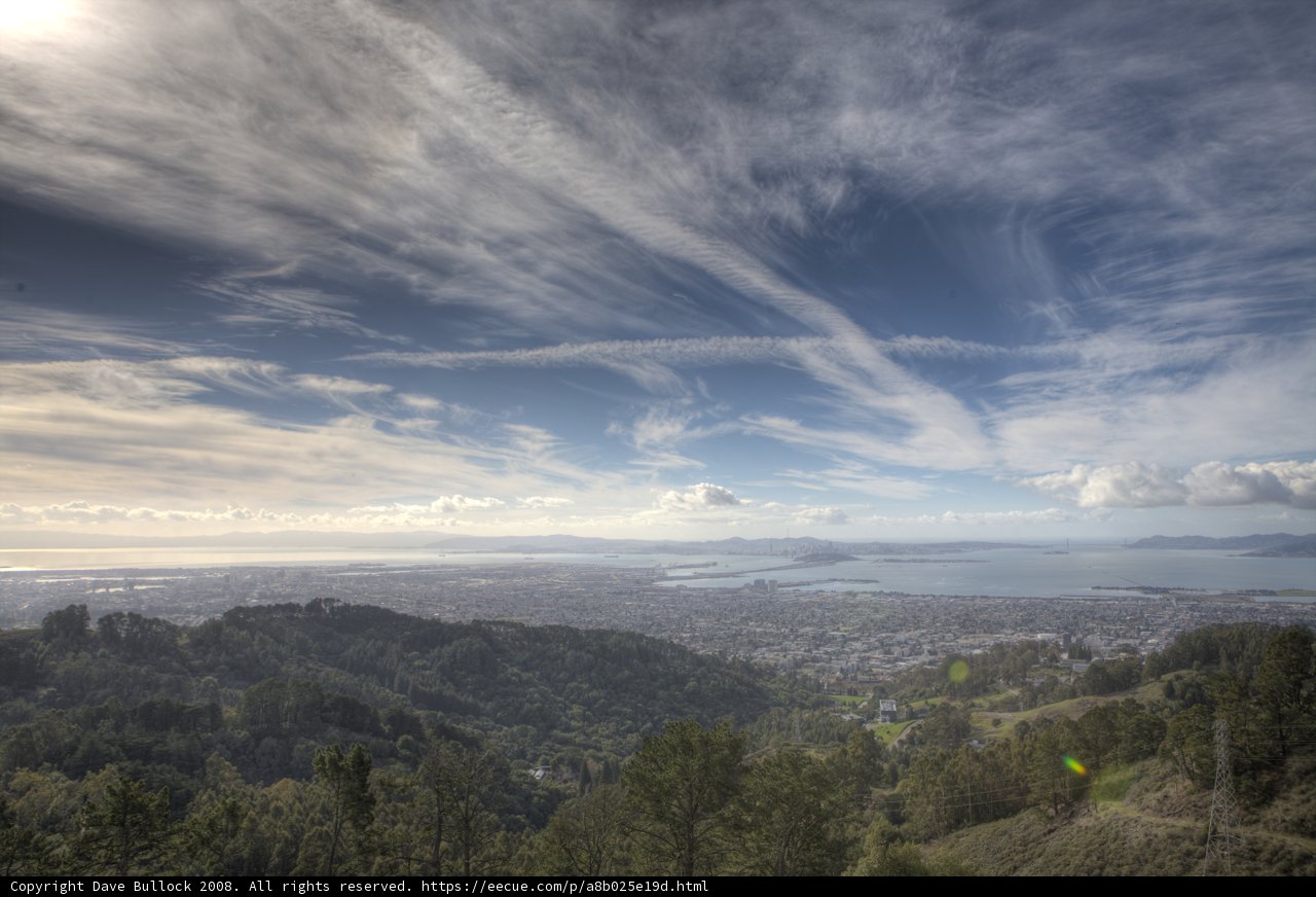 City and Mountain View from Hilltop