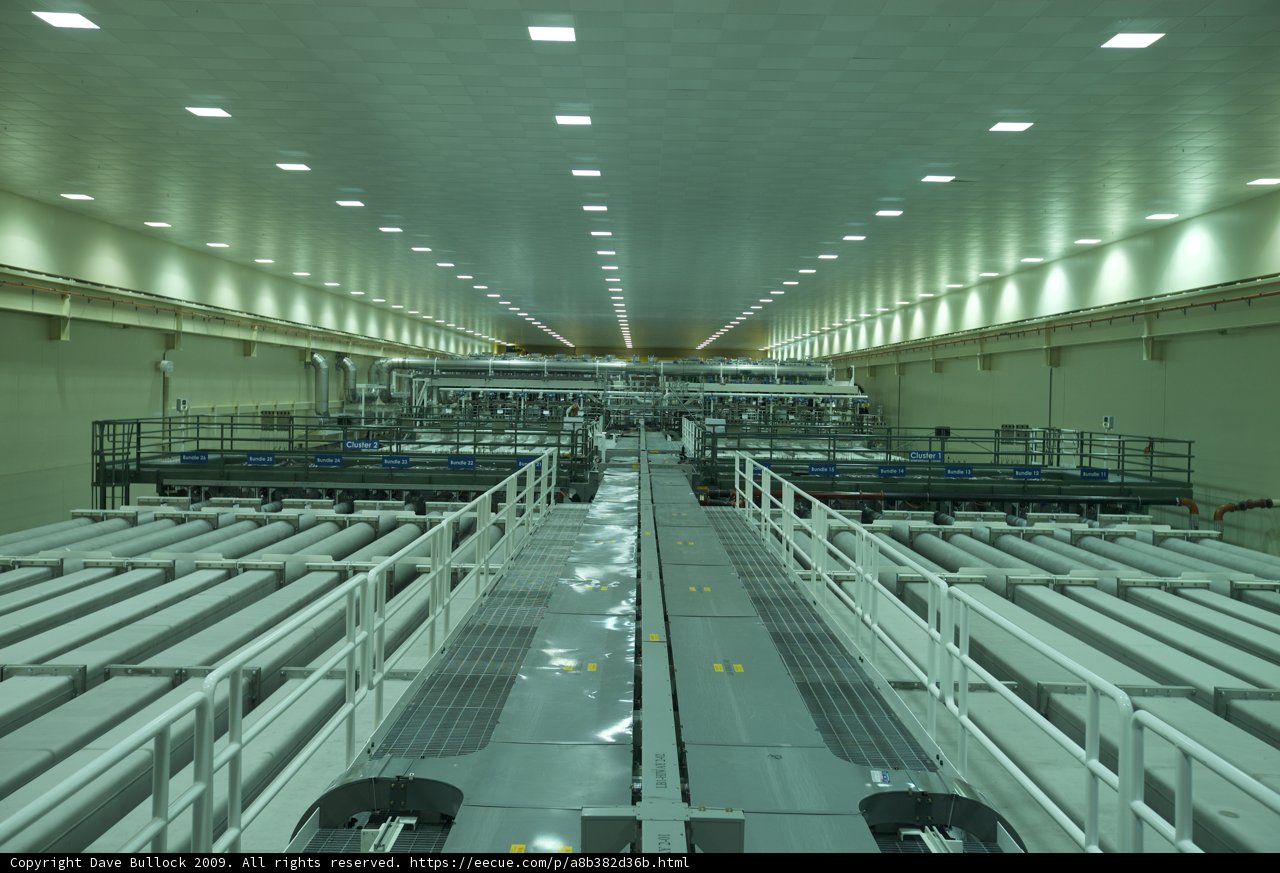 Long Hallway in a Factory