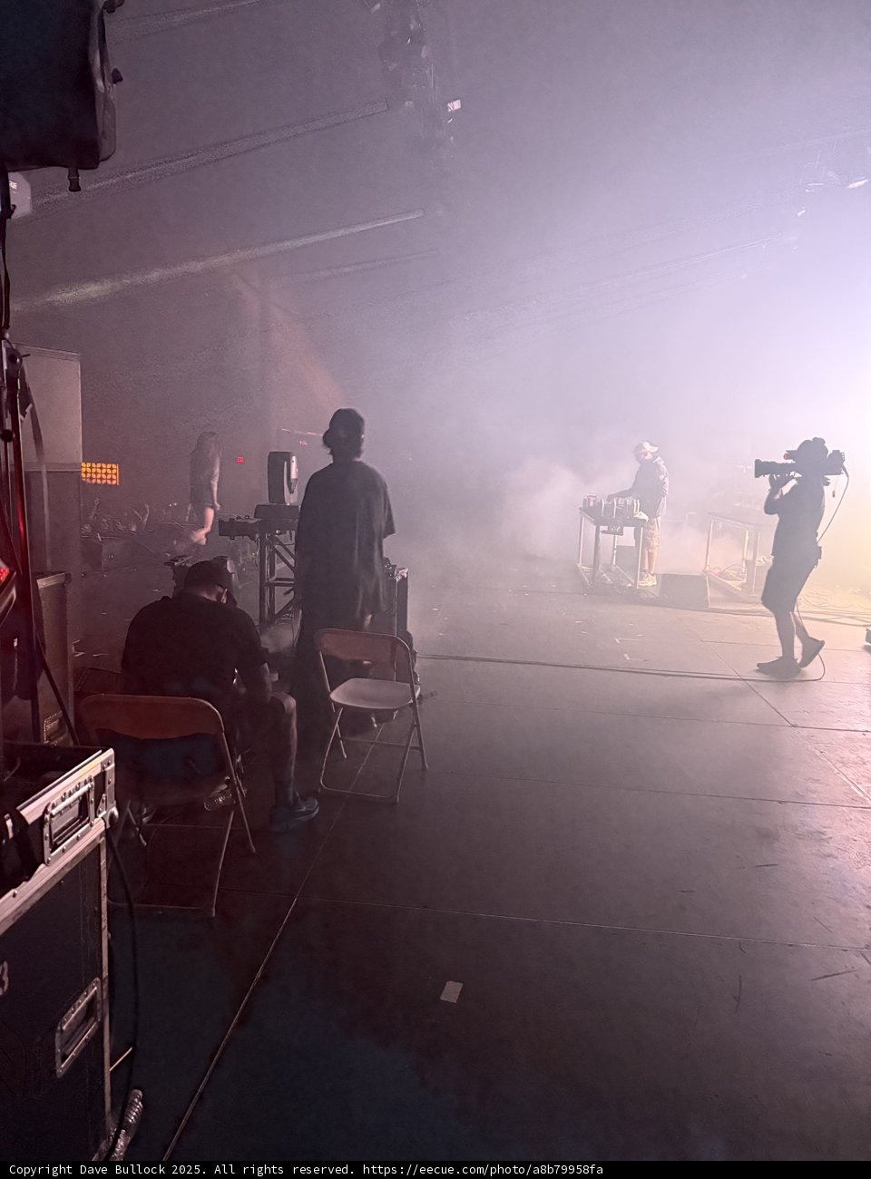 Backstage Vibes in the Mist