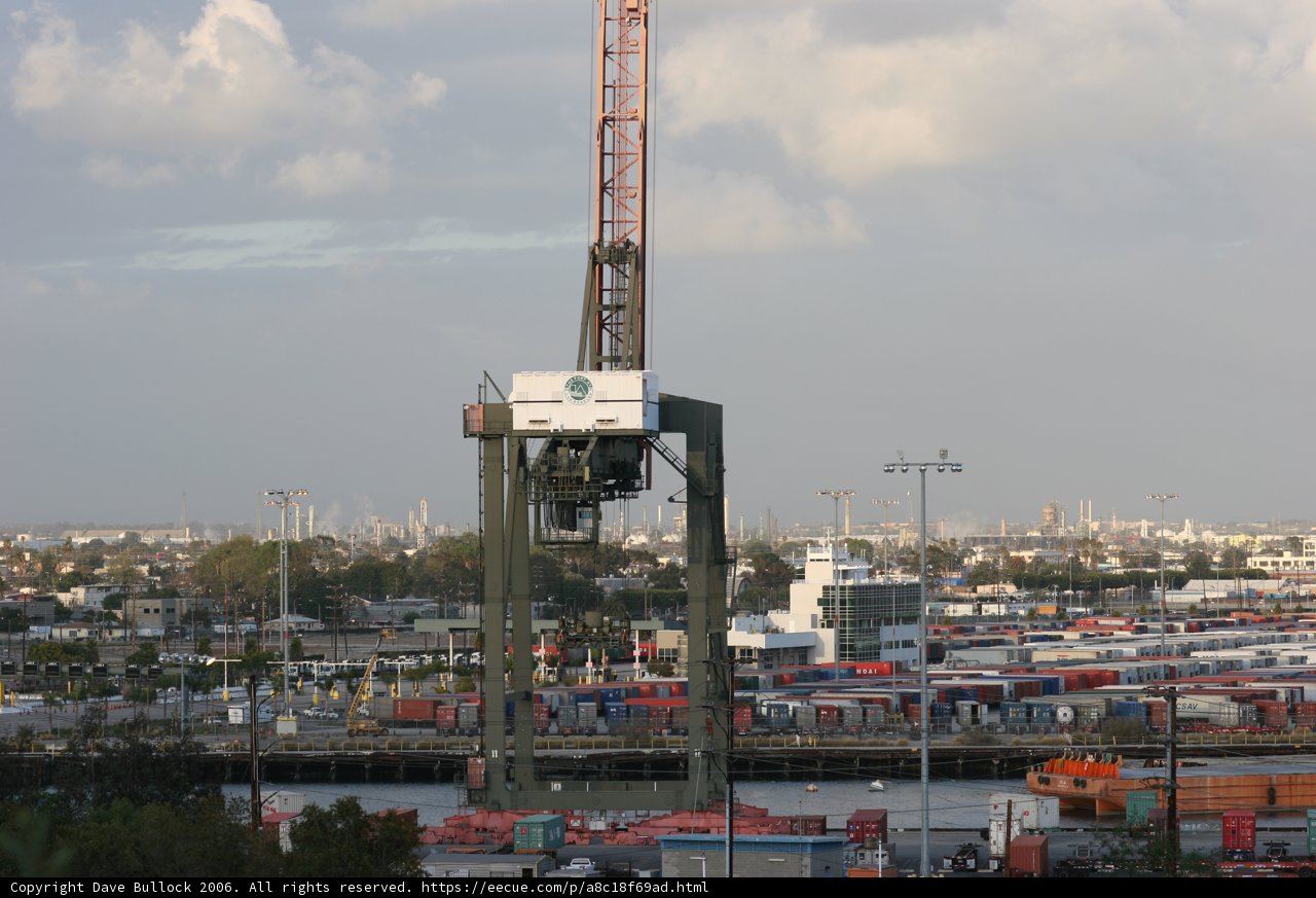 Crane at Work on the Waterfront