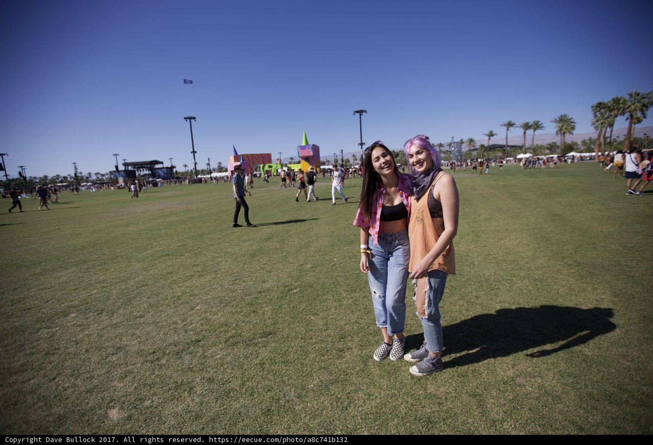 Enjoying the Festival Sun