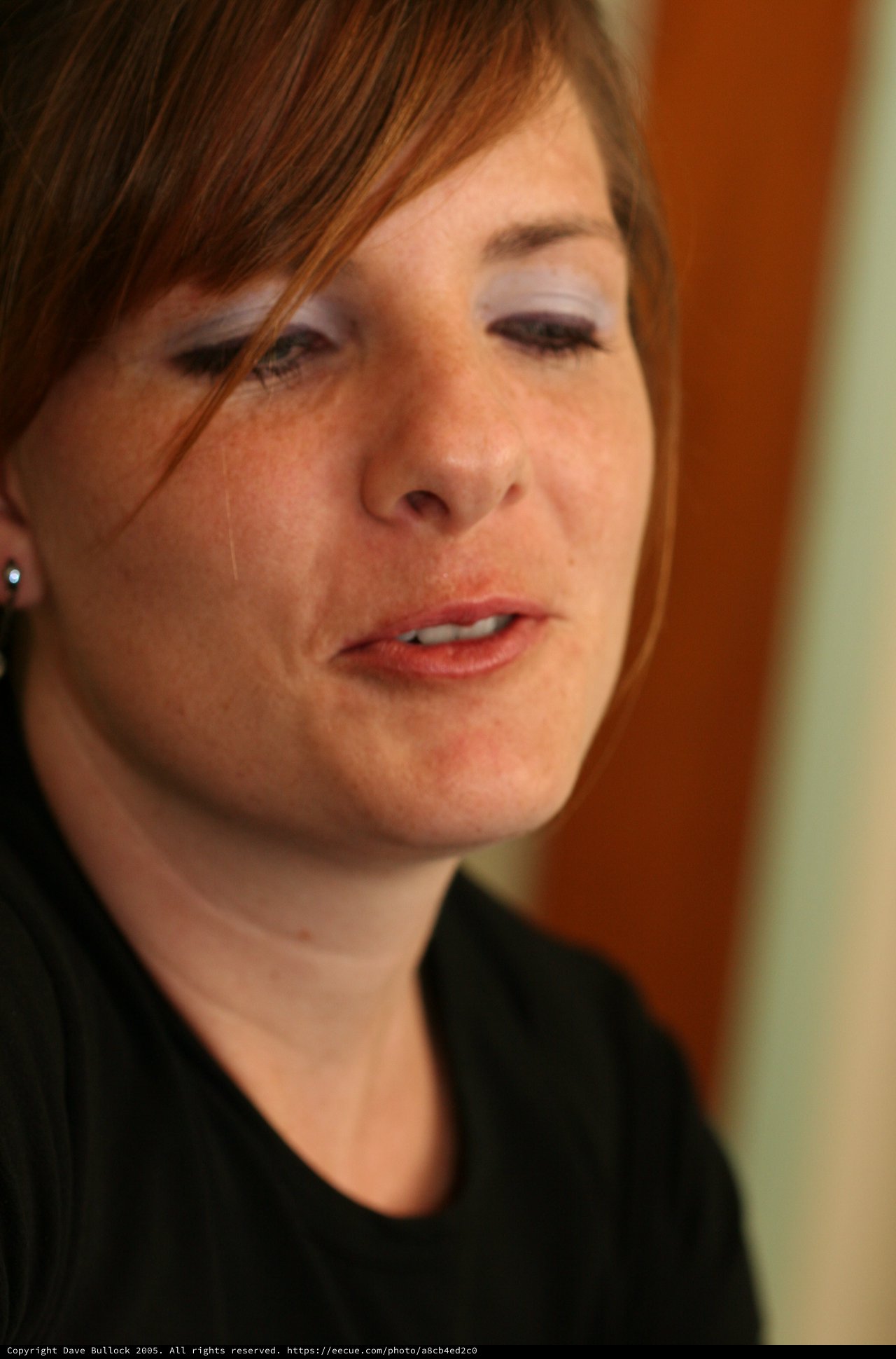 Penelope in Conversation, Close Portrait 2005