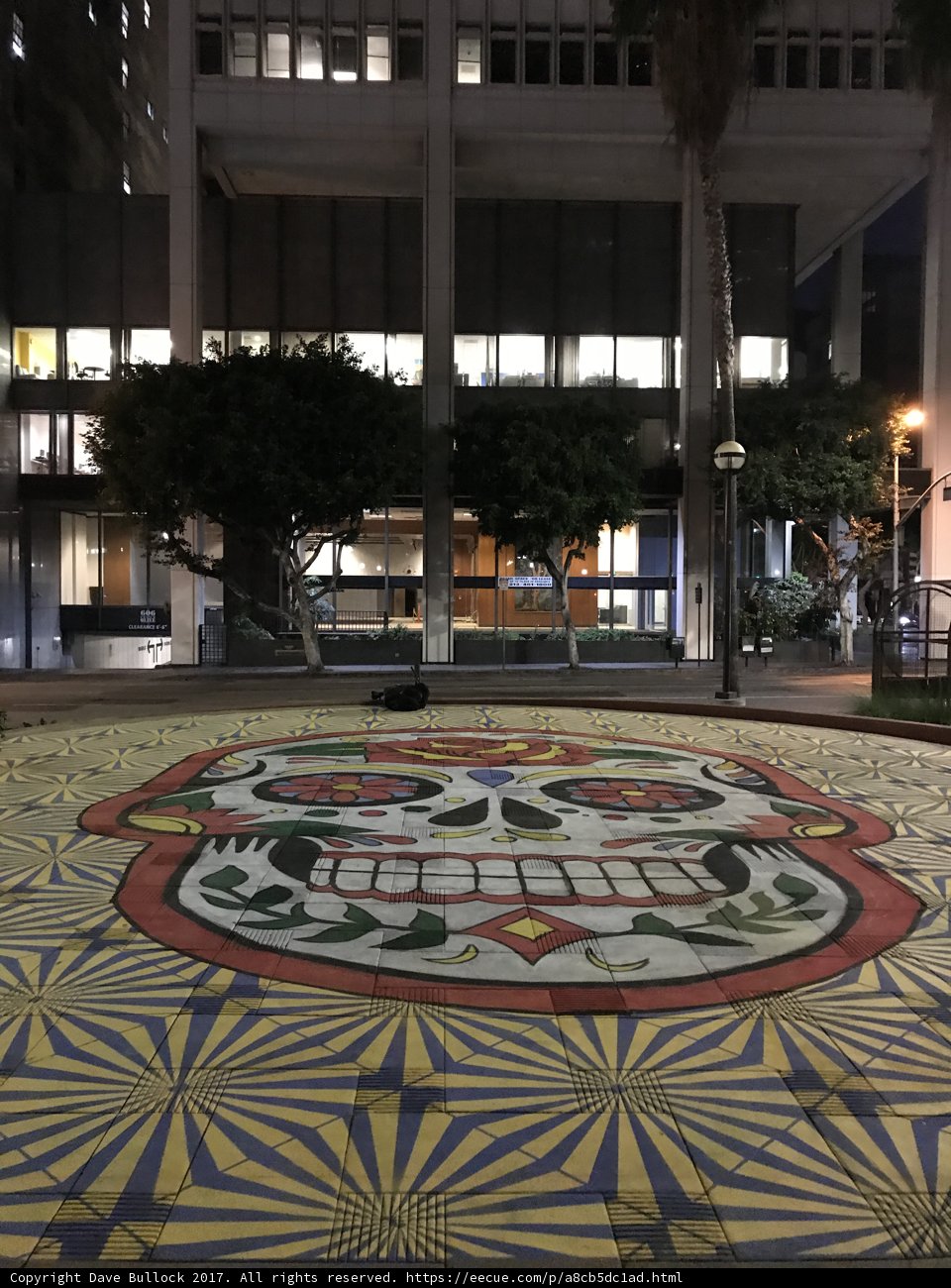 Sugar Skull Tile