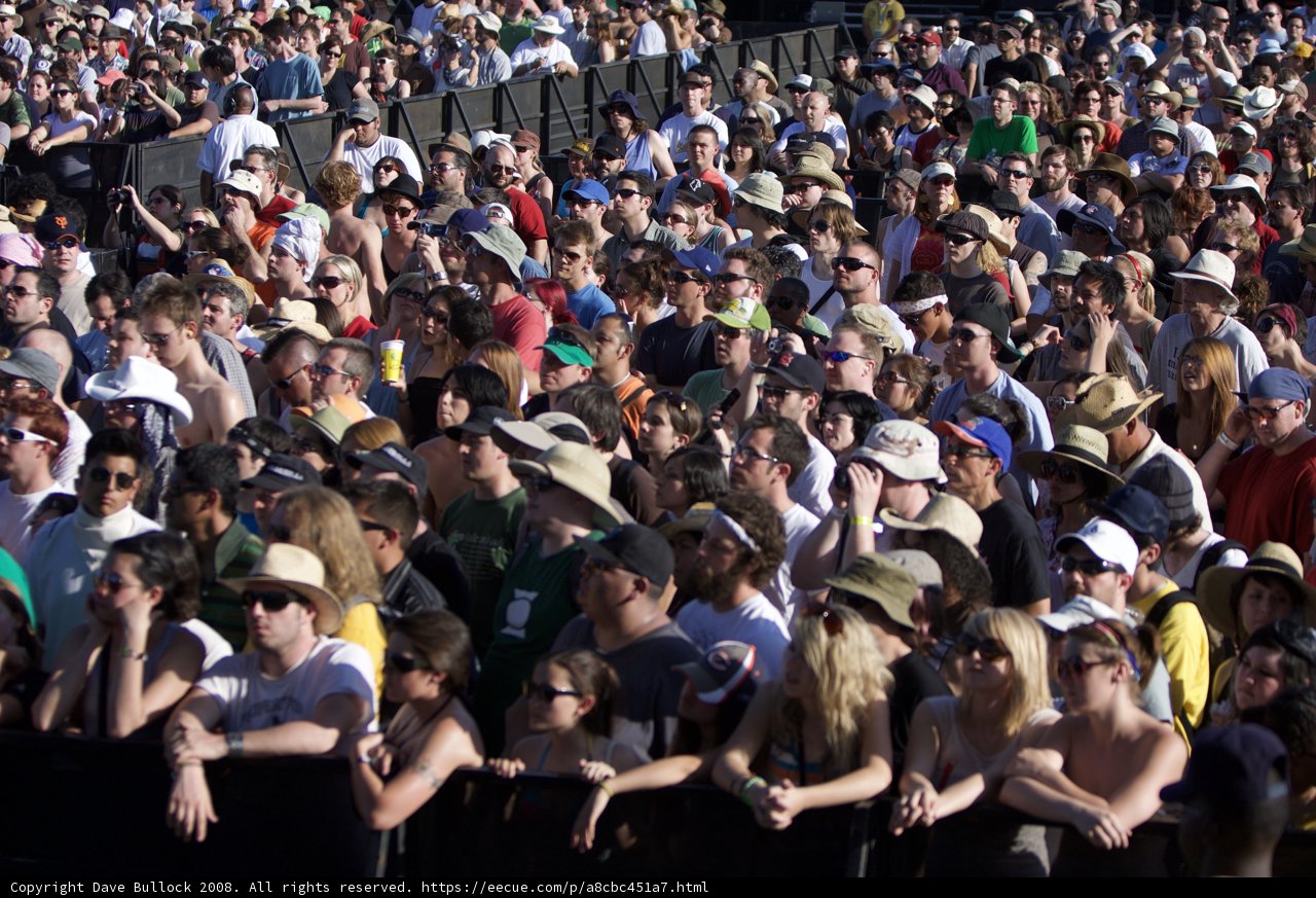 Coachella 2008 Crowd Goes Wild
