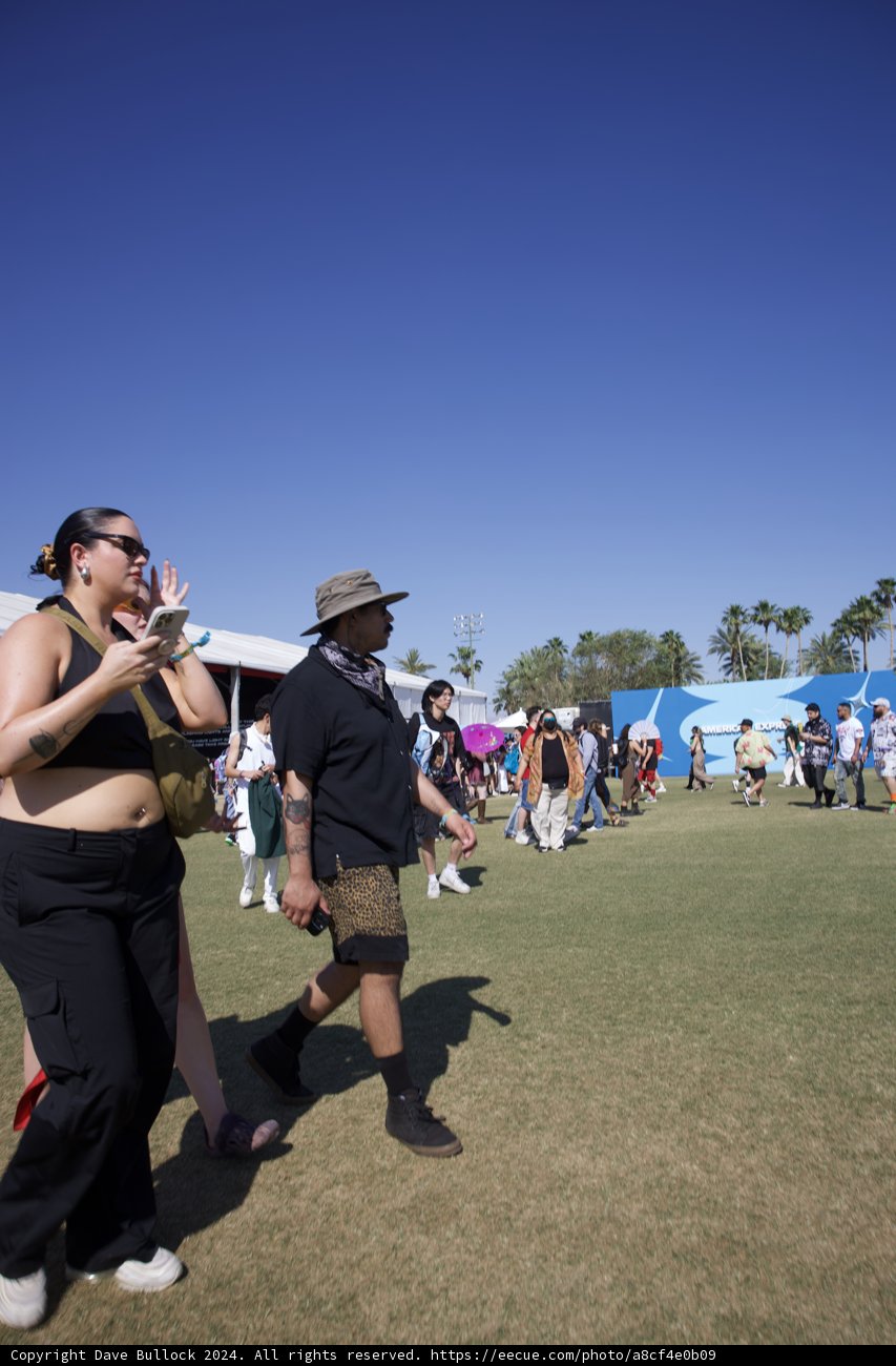 Stride and Style: A Sunny Afternoon at Coachella 2024