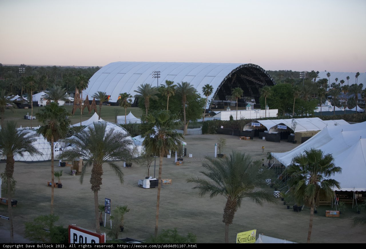 Stage Area at Coachella Music Festival